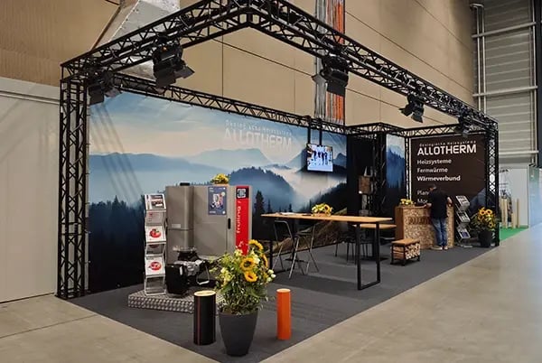 Messestand Allotherm