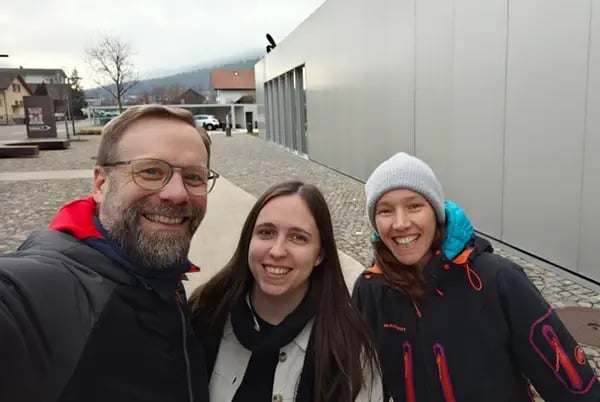 Team im Jura