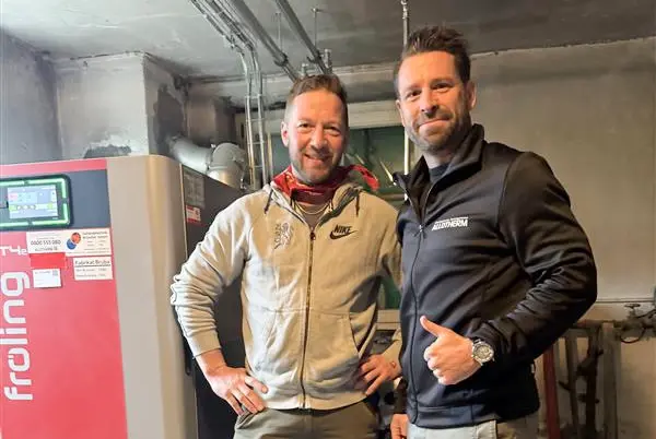 Marc Bachmann mit Thomas Rieser 