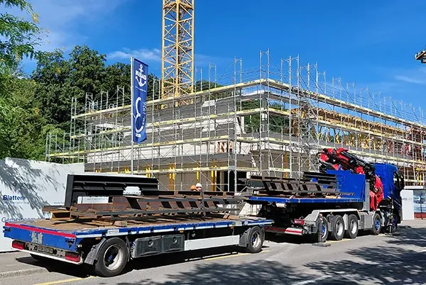 STFW Winterthur Anlieferung Schubboden