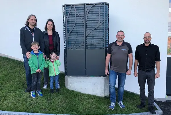 Erfolgreiche Inbetriebnahme der Lambda Wärmepumpe in Marbach