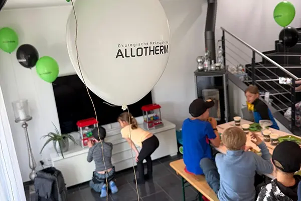 Allotherm Kindergeburtstag in der Ostschweiz