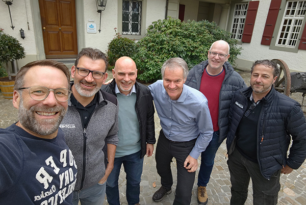 Geschäftsleitung der Allotherm AG mit Walter Gerber GLB