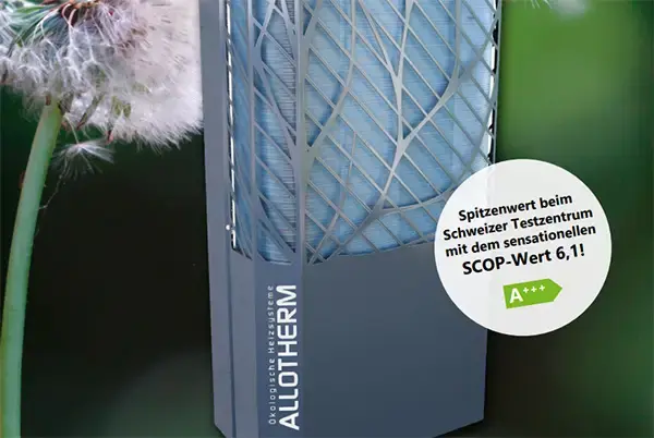 Lambda Wärmepumpe SCOP 6,1